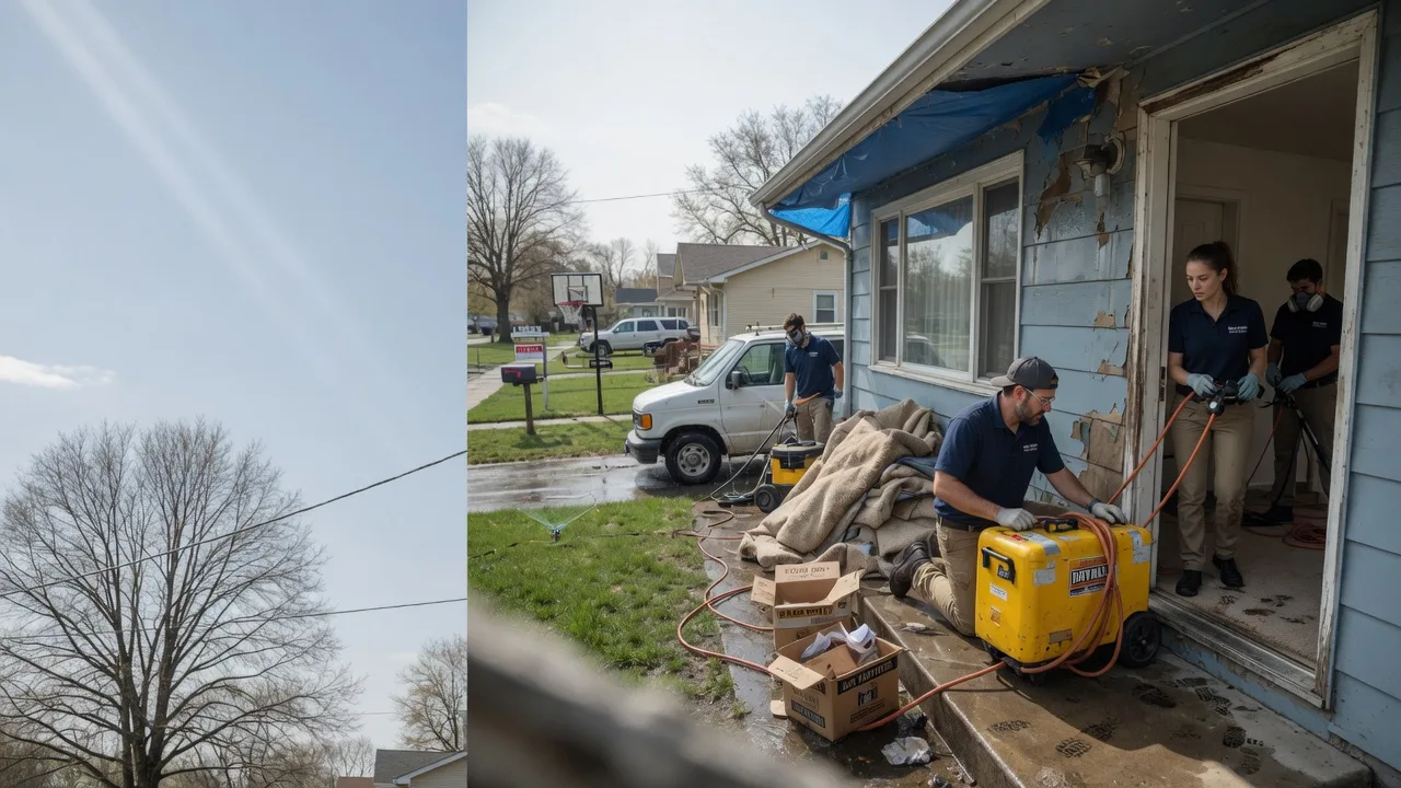 Basement Flood Cleanup in Monroe, IA near me